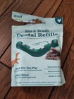 2 Bite N' Brush Refills for the Dog Toothbrush Toy - Scrub Plaque and Tartar  — photo 2