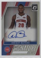 2017-18 Panini Donruss Optic Signature Series Holo Prizm Dwight Buycks Auto 10ou