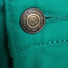 Workshop Republic Clothing Green High Rise Stretch Pants Size 16 Straight Leg — photo 4