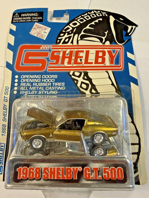 Shelby 1968 GT 500 Diecast 1:64 Gold New