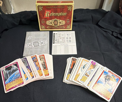 Redemption Collector's Edition w/ Box & Rulebook 10th anniversary edition 
