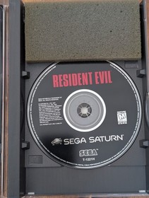 Resident Evil Sega Saturn 1997 Long Case Excellent Condition 