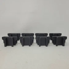 Fits Milwaukee Packout Wall Mount M18 Tool Holder Black 8 Organizers