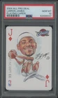 2004 All Pro Deal Playing Cards LeBron James Cleveland Cavaliers PSA 10