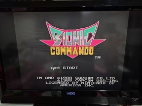 Bionic Commando NES Game Only Tested Retro Vintage Nintendo Capcom
