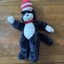Vintage America Wego Cat With Hat Plush Toy 81438 Dr Seuss