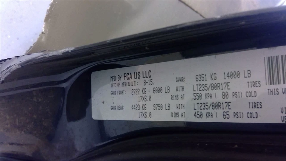 Dodge RAM 3500 2016 Transfer Case 5146625AH 4930 — 第 4/4 张图片