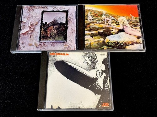 3 LED ZEPPELIN CD’s: House Of The Holy-Led Zeppelin-IV alle CD’s NEUWERTIG