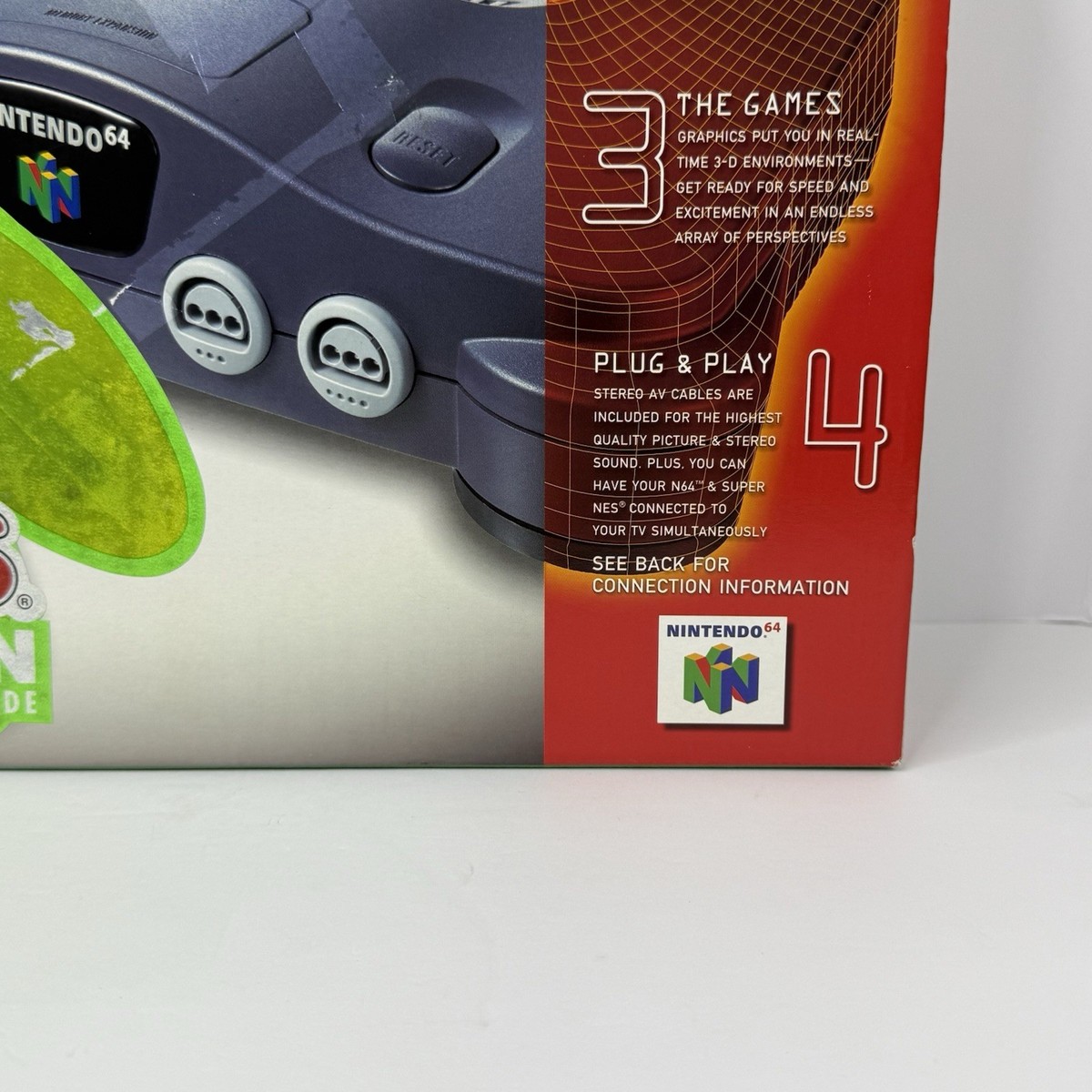 Nintendo 64 Toys R Us Limited Edition Extreme Green Controller Box