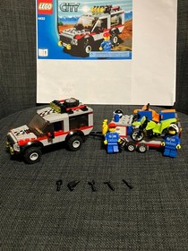 Lego City Dirt Bike Transporter. retired set 4433. complete 