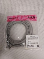 CABLE DE RED LATIGUILLO RJ45 CAT.5E UTP AWG24 5M