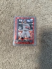 Andres Chaparro Topps series 1 rookie Red Diamente /5 