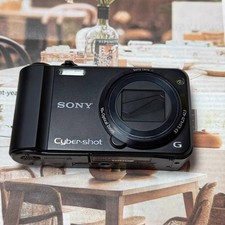 Sony Cyber-shot DSC-H70 16.1MP 10x Optical Zoom Digital Camera - Black