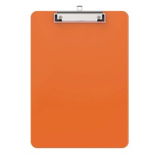 Plastic Clipboards Orange A4 Clip Board 8.5x11 for Classroom Student Kid
