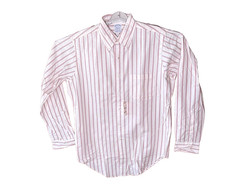 Brooks Brothers Vintage USA New Makers Shirt Mens 16 x 35 Slim Red Stripe