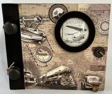 Travel Themed Photo Album and Keepsake Box - New