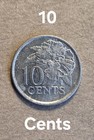 Trinidad and Tobago 1997 10 Cent Coin — photo 2