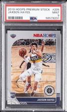 2019 PANINI HOOPS PREMIUM STOCK #205 JAXSON HAYES PSA 9