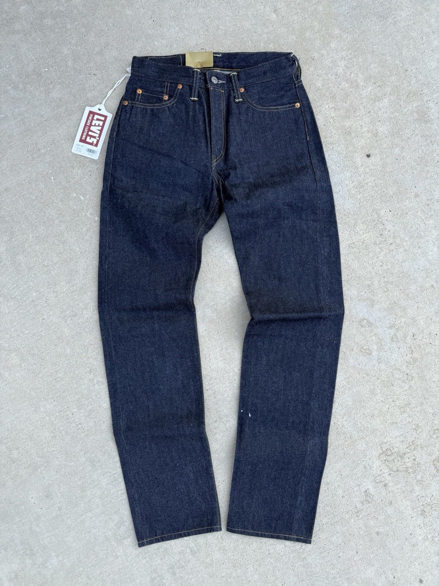 Levis LVC 1954 501z XX Selvedge Made Japan 30X34 Raw Denim Redline