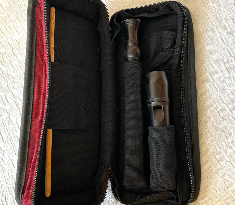 Gerhard Huber Recorder Sopranino F'' / Grenadilla wood / G.E Huber Horgen - Photo 3/4