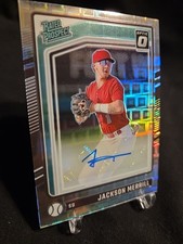 2024 Donruss Optic Pandora Prizm Ssp /25 Jackson Merrill Rookie Auto Rc...