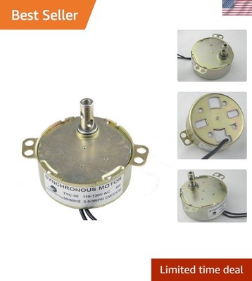 Electric Synchronous Motor 110V 4W for Multiple Applications - Quiet Operations