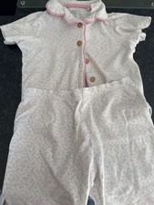 F&F floral summer pyjamas girl 18-24 months cotton VGC