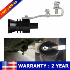 1pcs Exhaust Pipe Turbo Sound Whistle Muffler Noise Maker XL-Size Accessories US