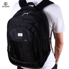 BAIGIO 50L Herren Rucksack Damen Wasserdicht Freizeit Sport Arbeit Schulrucksack