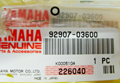 #ad NOS Yamaha Washer 92907 03600 OEM Motorcycle ATV Snowmobile Golf Cart Hardware $19.99
