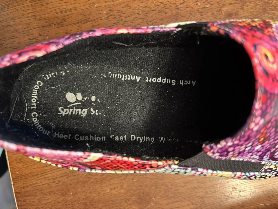 Zuecos para mujer Spring Step L'Artiste Mary Jane talla 9,5, resistentes al aceite y al deslizamiento Foto 3 de 4