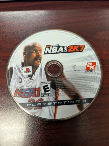 NBA 2K7 (Sony PlayStation 3 PS3, 2006) NO TRACKING - DISC ONLY