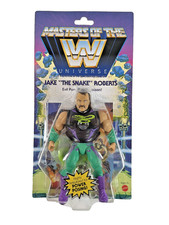 WWE Mattel Masters Of The Universe Jake The Snake Roberts Damaged Card Read