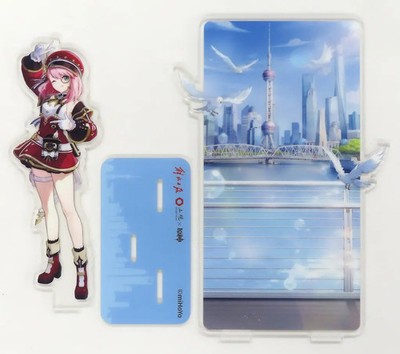 Acrylic Stand Acrylic Panel Charlotte Liberation Daily Report Upper View
