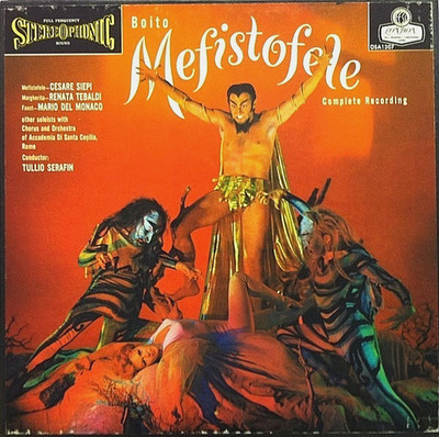 BOITO ''MEFISTOFELE'' (SIEPI/TEBALDI/ACCADEMIA) [3 LP] PREMIUM USED LP (NM/EX)