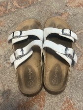 Girls Footbed Sandals - Cat Jack - size 4 birk style lookalikes, camo