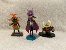 LOT Zelda SKULL KID, AURA the GUILLOTINE, TONY TONY CHOPPER figures (New, Read)