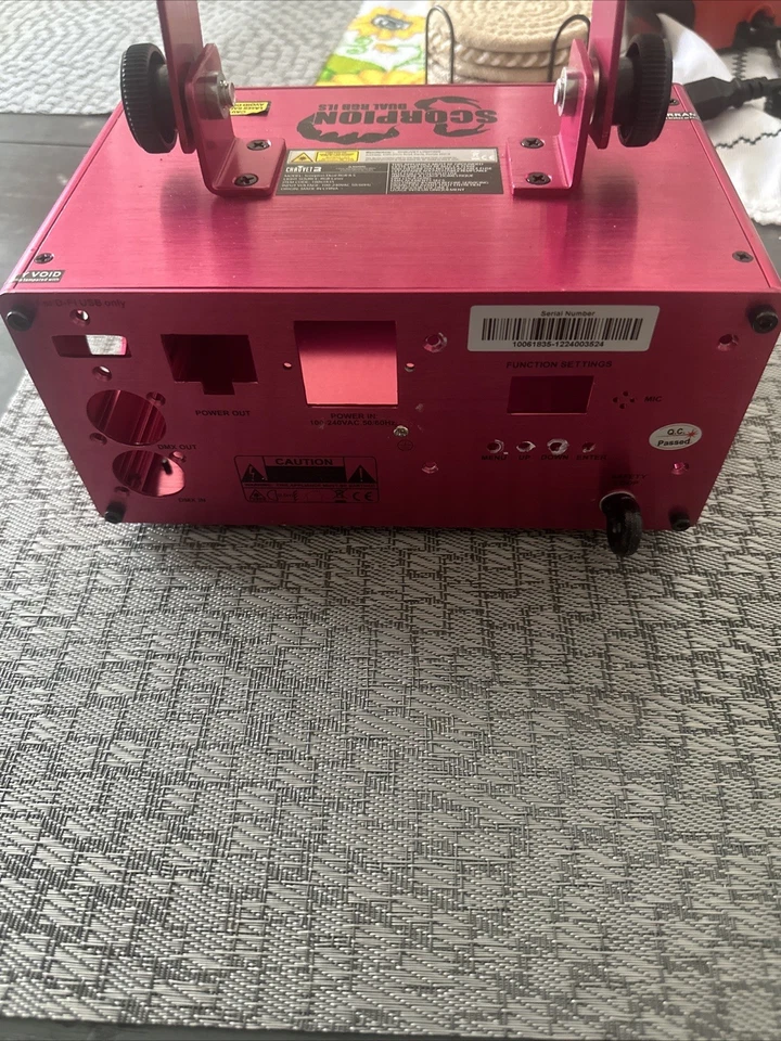 Chauvet Scorpion Dual RGB ILS USB Empty Case Used - Image 4 of 4