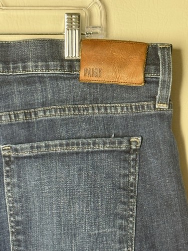 Paige Skinny Jeans Gr. 34 Blau Lennox Mid Rise Dark Wash Classic Stretch - Bild 4 von 7