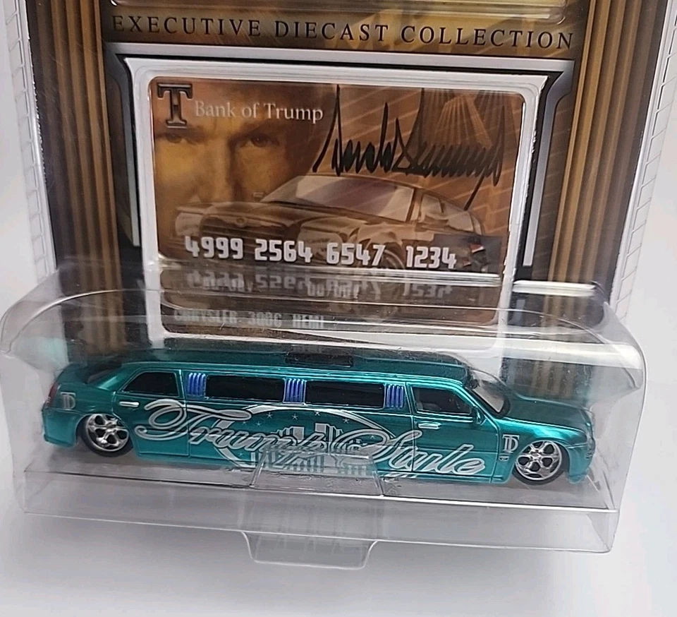 Trump Maisto Executive Diecast Collection Chrysler 300C 1:64 Scale DIECAST  - Image 3 of 4