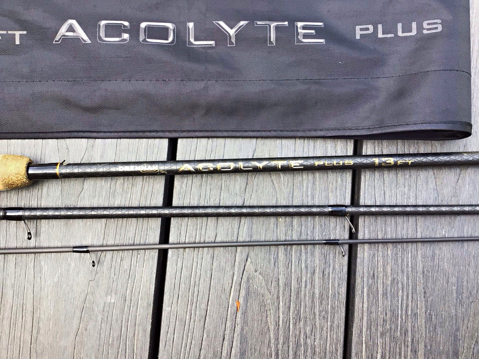 Drennan Acolyte Plus 13ft float rod 3pc carbon fibre cork with rod bag