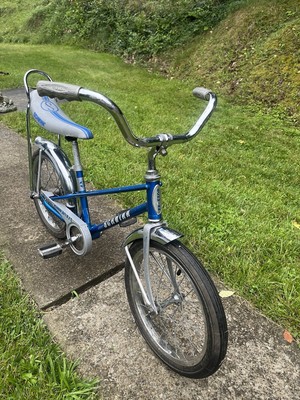 Vintage 1979 Schwinn Stingray Pixie Sky Blue Silver 16