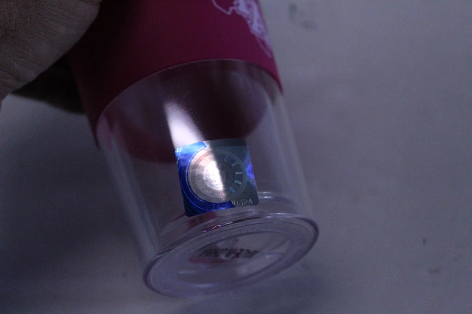 Vaso de paja rosa NCAA Stephen F. Austin Lumberjacks, 22 onzas Foto 4 de 4