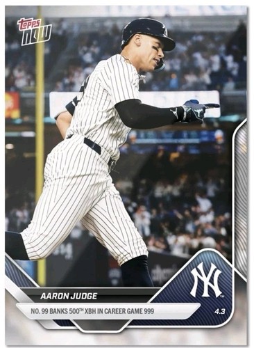 2025 Topps Now 37 Aaron Judge