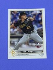 2022 Topps Opening Day Max Kranick Rookie #153 Pittsburgh Pirates RC (W)