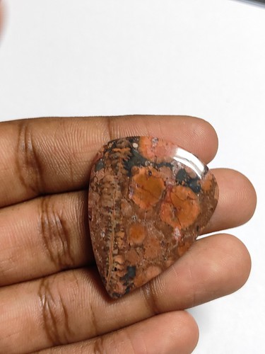 Poppy Jasper Natural Poppy Jasper Cabochon Loose Gemstone Jewelry 51 Ct ME-13895 - Picture 5 of 9