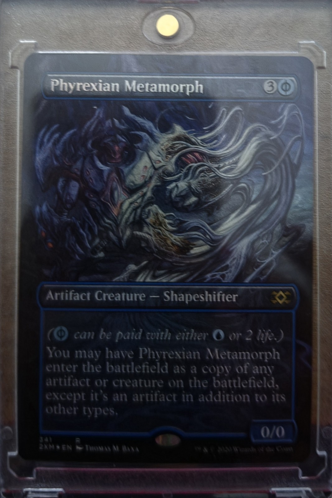 Phyrexian Metamorph (Borderless) #341 *Foil* (NM) Double Masters (2XM) MTG