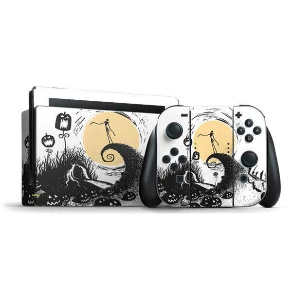 The Nightmare Before Christmas Nintendo Switch Bundle Skin