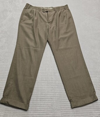 Lauren Ralph Lauren Dress Pants Mens 38 X 30 Pleated Front Cuffed Bottom