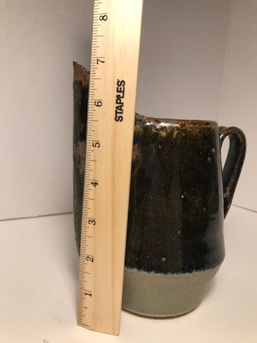 RARE Studio Art Pottery Pitcher by Californian Artist COLTER MASAO LUCAS - Picture 5 of 7